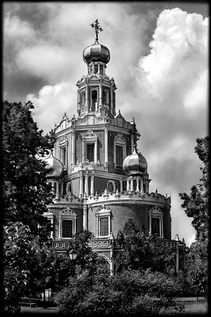 Церковь - картинки для гравировки