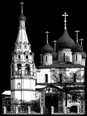 церковь - картинки для гравировки