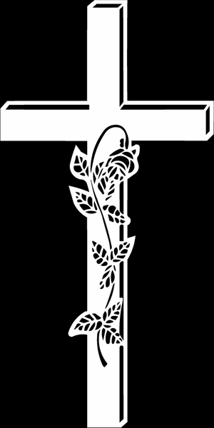 Крест - картинки для гравировки